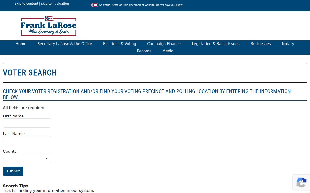 Jackson Township residents directory Ohio voter lookup