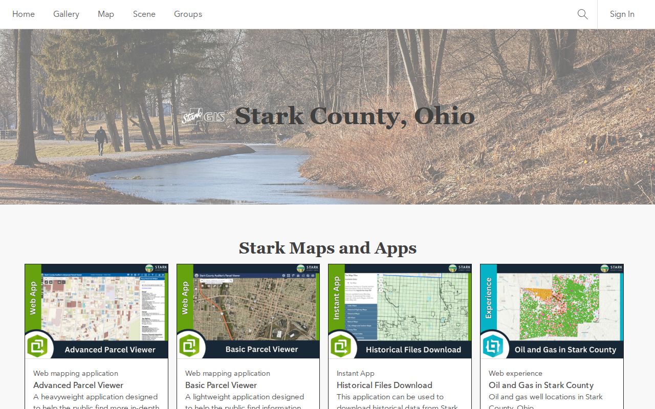 Jackson Township residents directory Stark County GIS parcel viewer