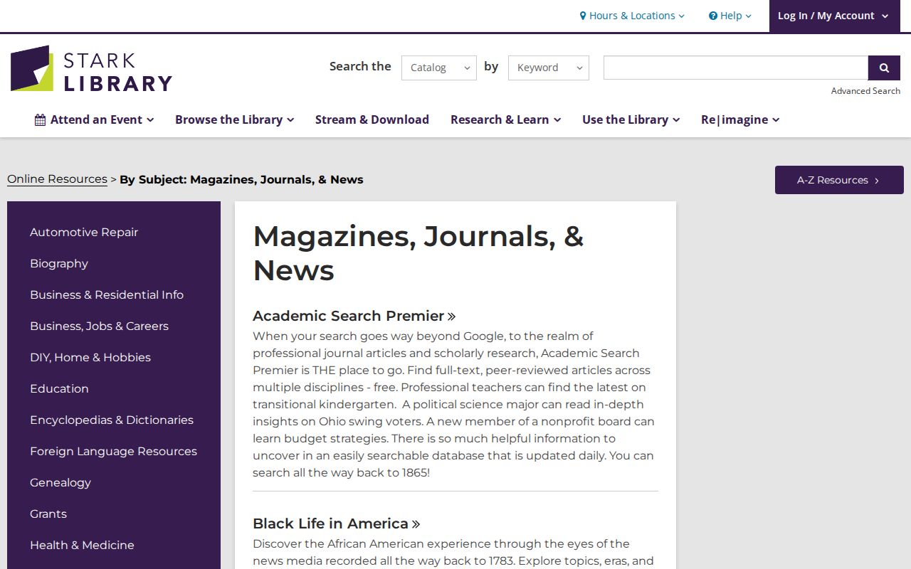 Jackson Township city directory newspaper research resources